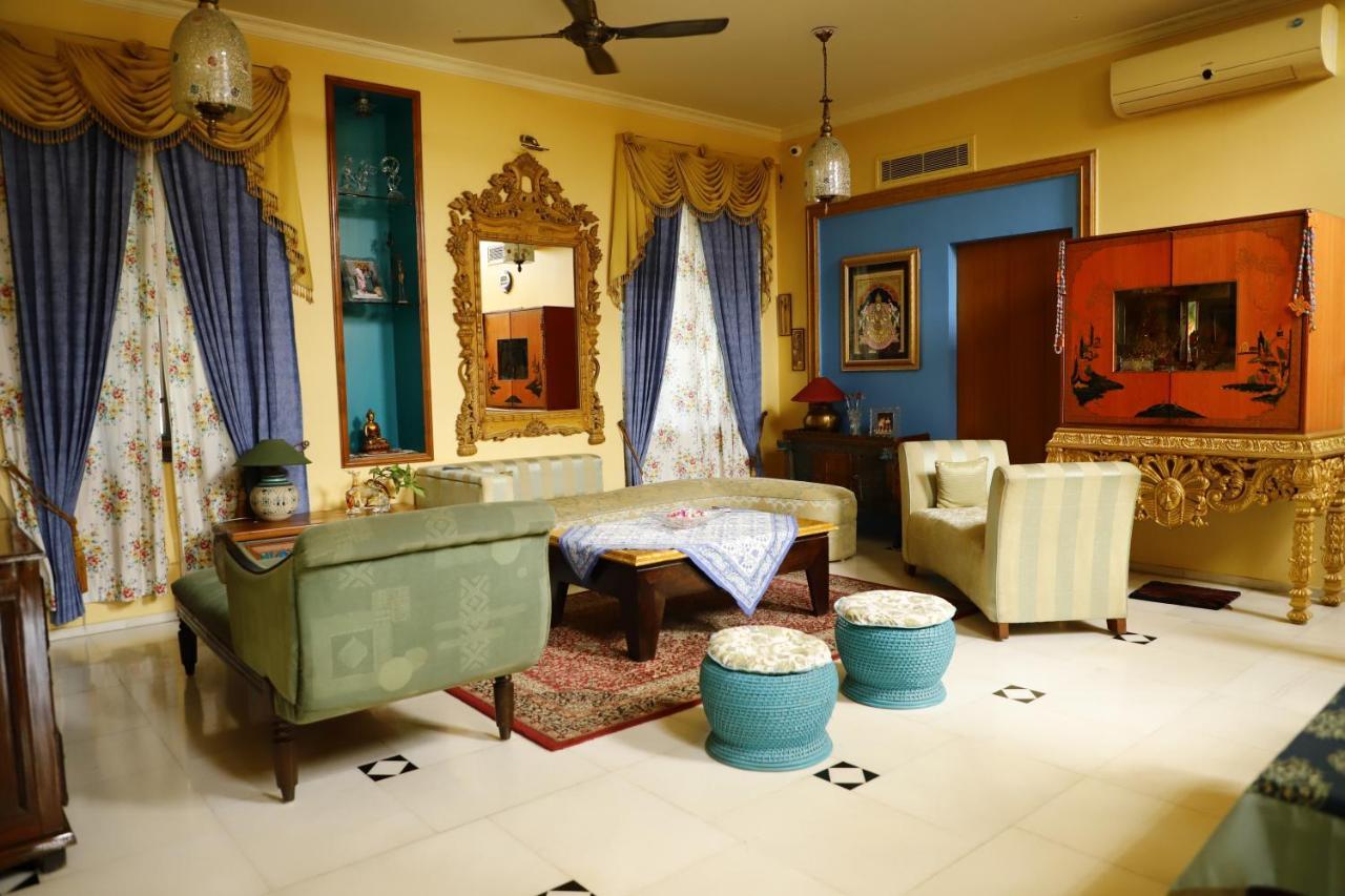 Aura Homestay Royal Villa Džajpur Exteriér fotografie
